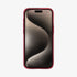 ACS07209 - iPhone 15 Series Ultra Hybrid Case in Natural Titanium showing the back